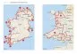 Preview: Irland & Wales Reiseführer Übersichtskarte