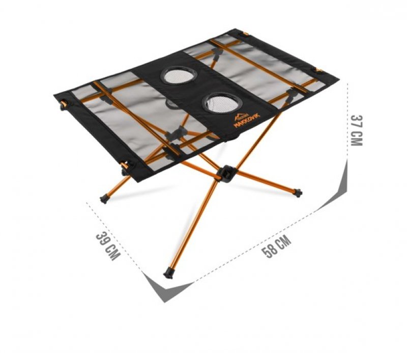 Campingtisch Makkovik Orange