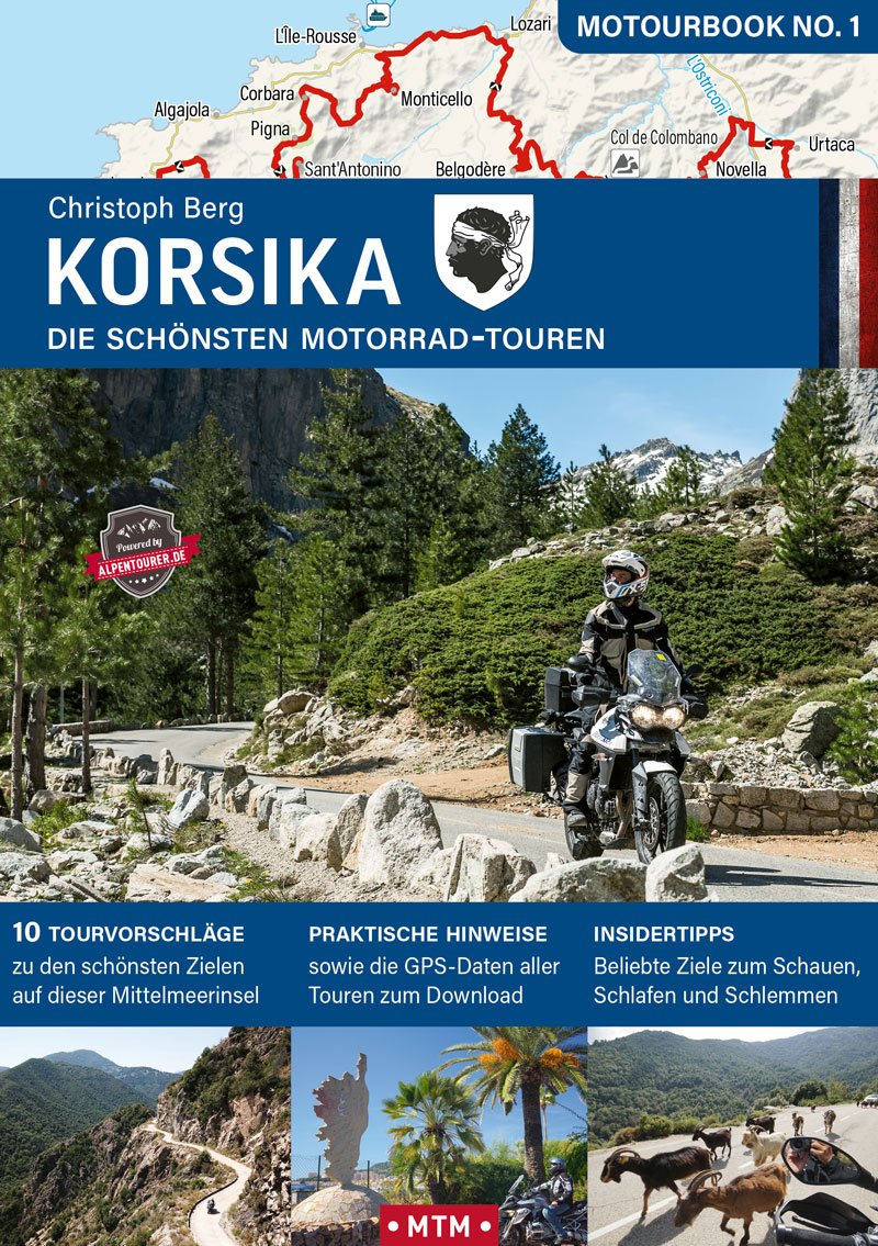 MOTOURBOOK #1 Korsika Cover