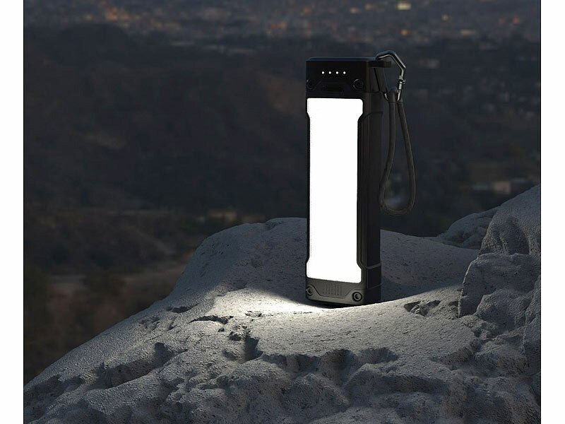 Outdoor-Powerbank 20 Ah USB-C LED-Licht